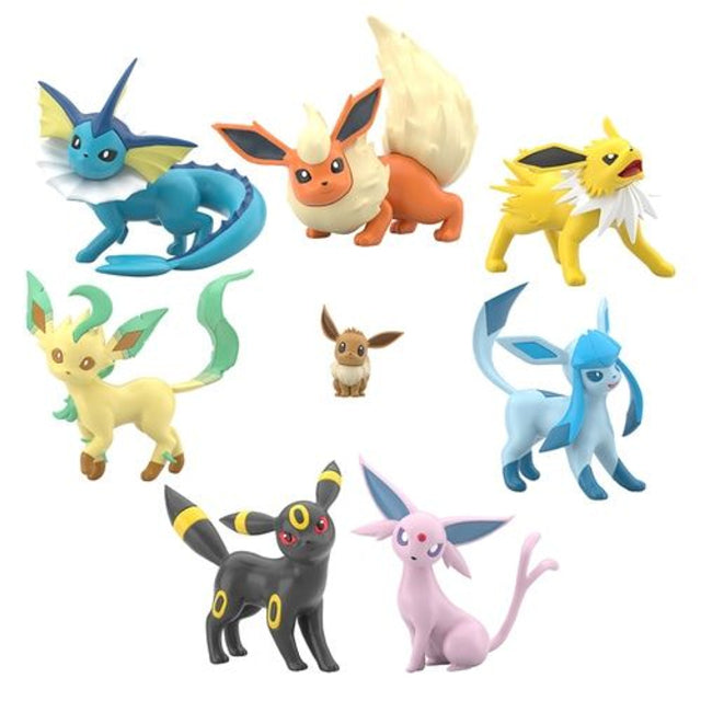 BANDAI Pokemon Scale World Paldea Region Eevee Evolution Set