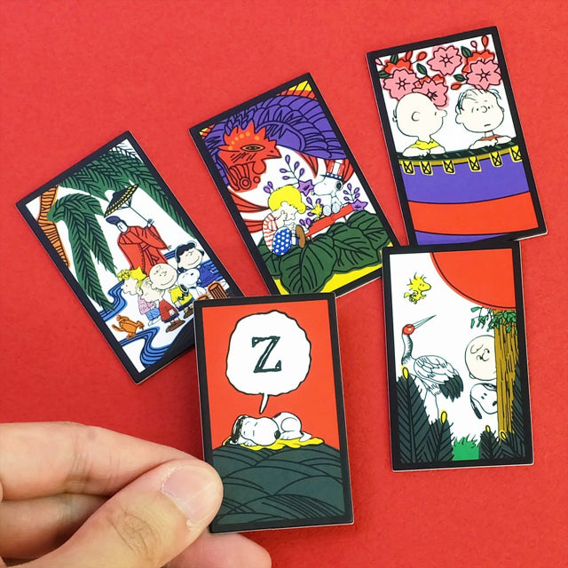 Beverly Peanuts Snoopy Japanese Hanafuda Playing Cards