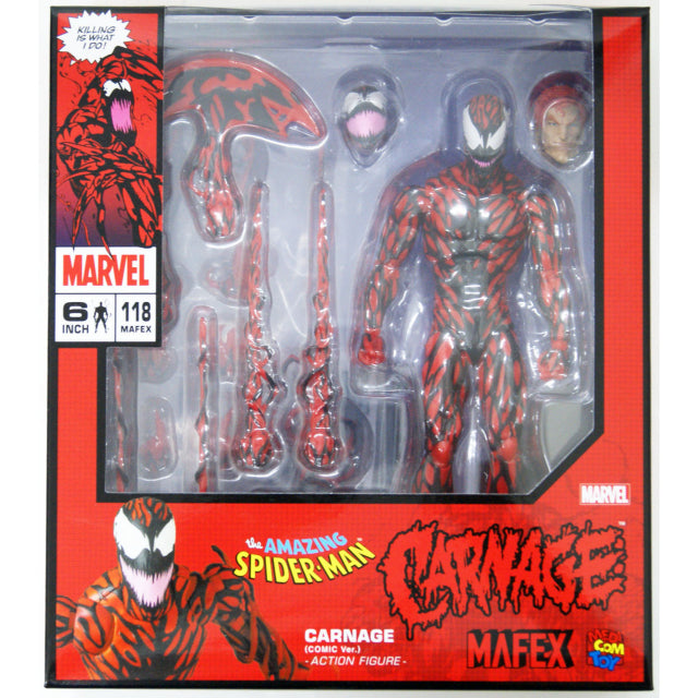 Medicom MAFEX Carnage (Comic Ver.) No.118