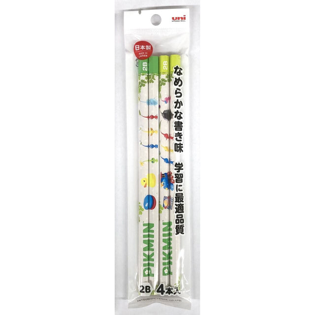 Uni Mitsubishi Pikmin 2B Pencils (4 Pack)
