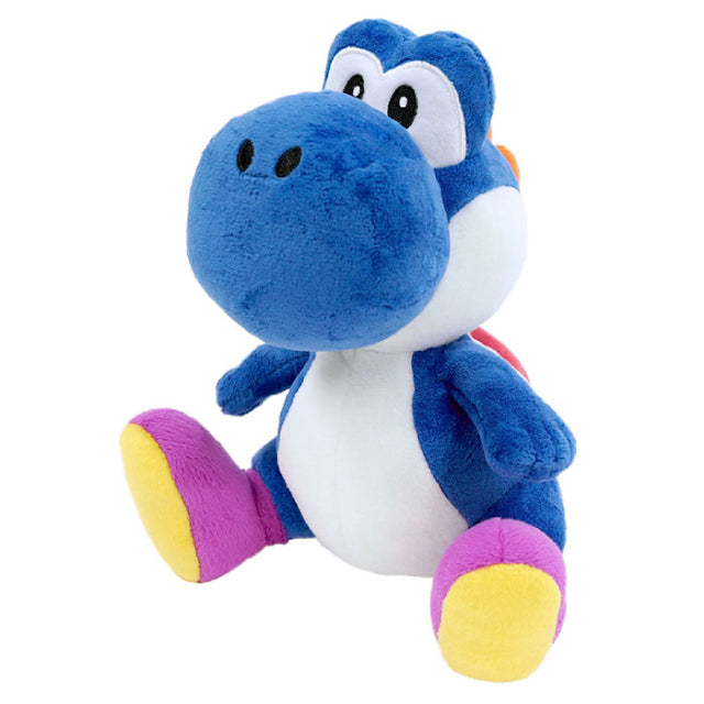 San-Ei Super Mario All Star Collection Yoshi Blue Plush