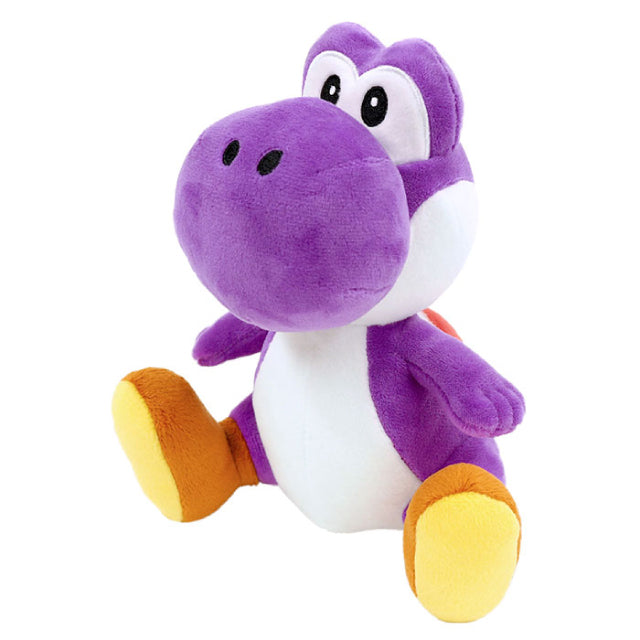 San-Ei Super Mario All Star Collection Yoshi Purple Plush