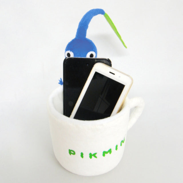 San-Ei Blue Pikmin Accessory Case Plush