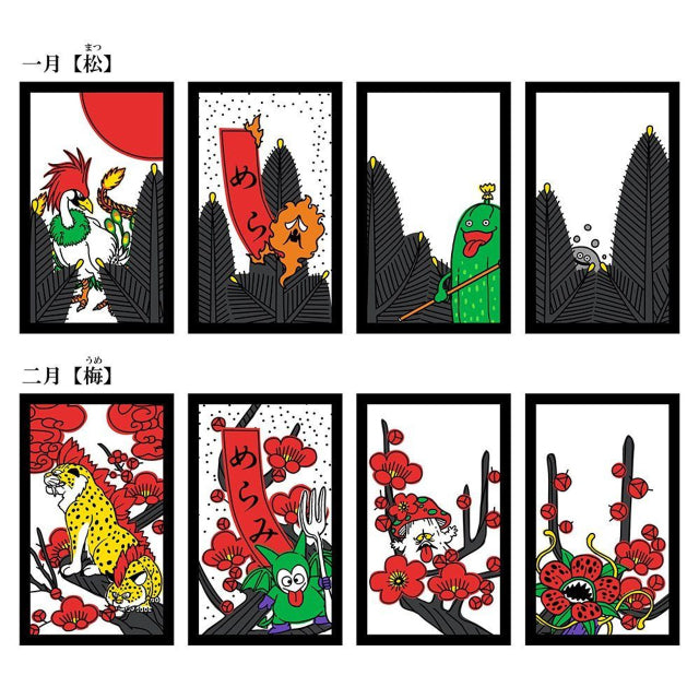 Square Enix Dragon Quest Japanese Hanafuda Playing Cards