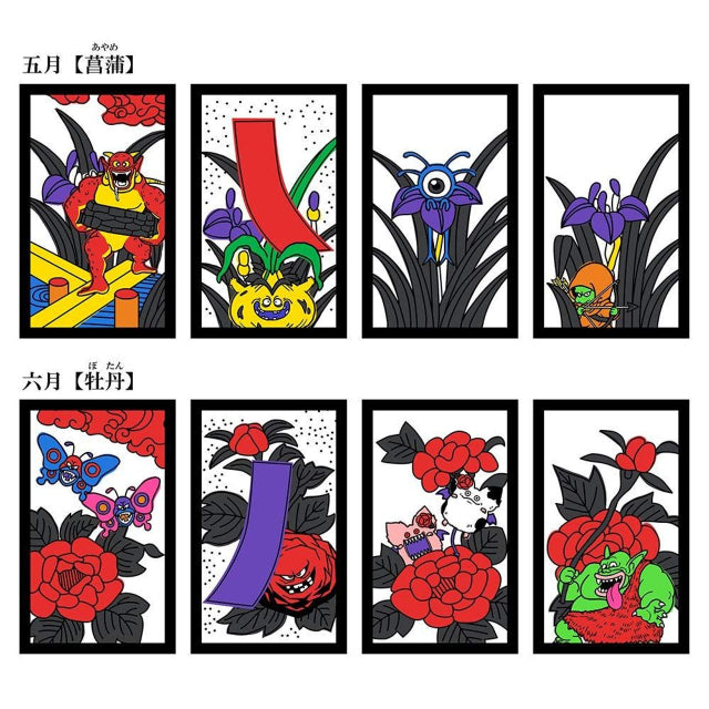 Square Enix Dragon Quest Japanese Hanafuda Playing Cards