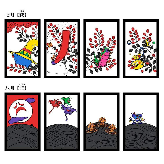 Square Enix Dragon Quest Japanese Hanafuda Playing Cards