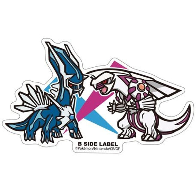 B-Side Pokemon Centre Original Dialga & Palkia Sticker