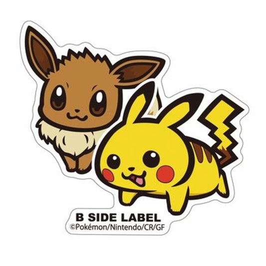 B-Side Pokemon Centre Original Pikachu & Eevee Sticker