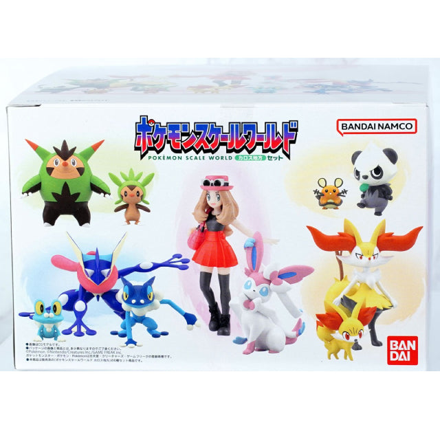 Bandai Pokemon Scale World Kalos Region set (Complete)