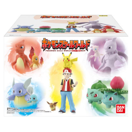 Bandai Pokemon Scale World Kanto Region Set 1 (Complete)