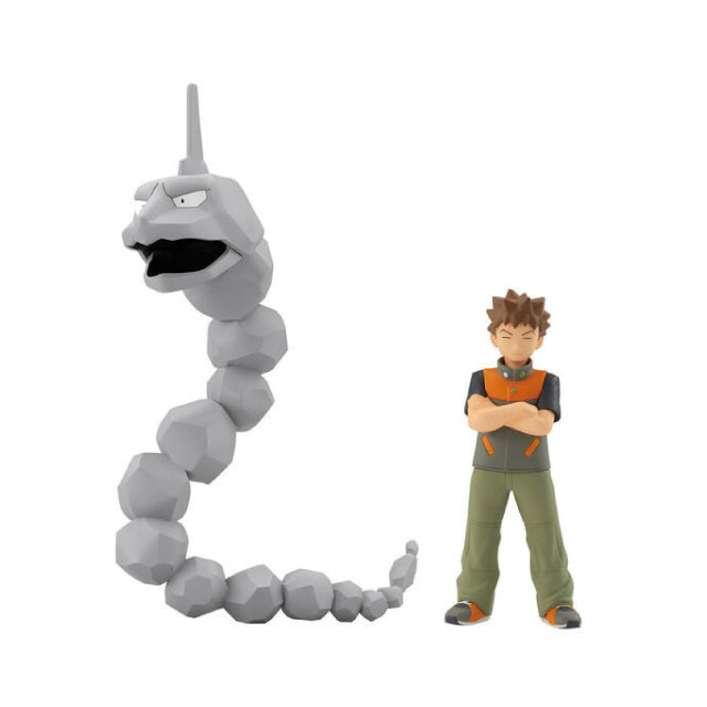 BANDAI Pokemon Scale World - Brock & Onix Set