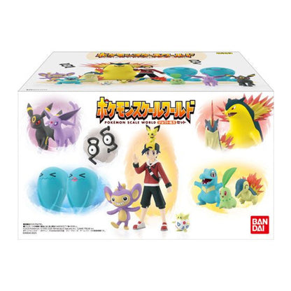 Bandai Pokemon Scale World Johto Region Set 1 (Complete)