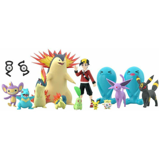 Bandai Pokemon Scale World Johto Region Set 1