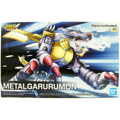 Bandai Figure-Rise Standard Digimon Adventure Metal Garurumon Model Kit