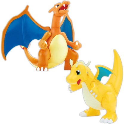 Bandai Pokemon Charizard & Dragonite Plamo Plastic Model Kit 43