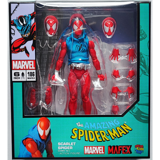 Medicom MAFEX Scarlet Spider Ben Reilly - Comic Ver - No.186