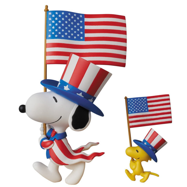 Medicom UDF-320 U.S.A. SNOOPY & WOODSTOCK