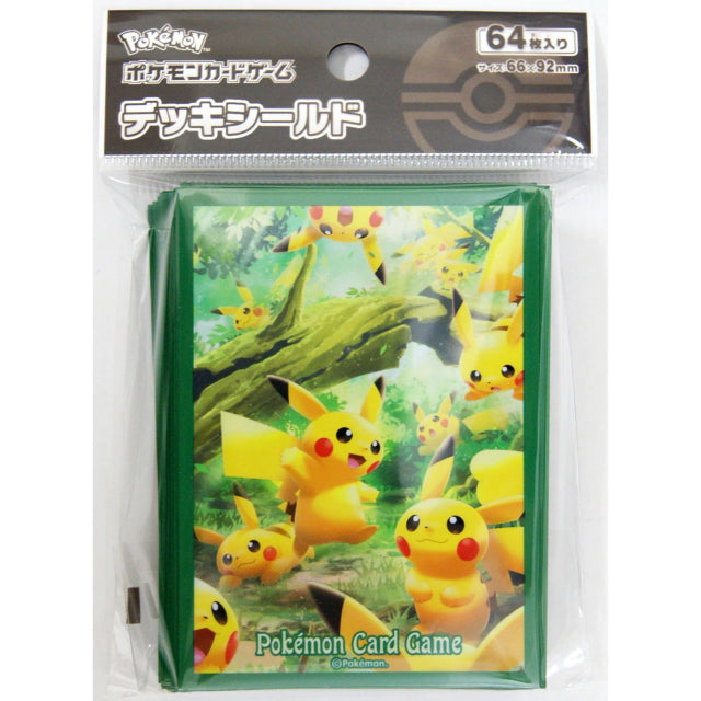 Japanese Pokemon Sleeves: Pikachu (64 Sleeves)