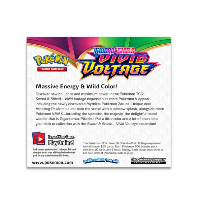 Sword & Shield Vivid Voltage Booster Box (36 Packs)