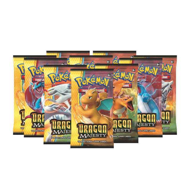 Pokemon Dragon Majesty Booster Pack (10 Cards)