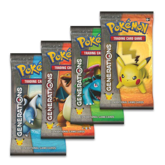 Pokemon Generations Boster Pack (10 Cards)