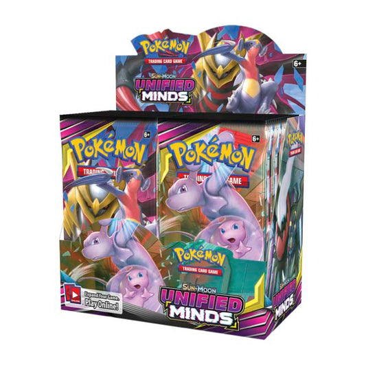 Pokemon Sun and Moon Unified Minds Booster Box (36 Packs)