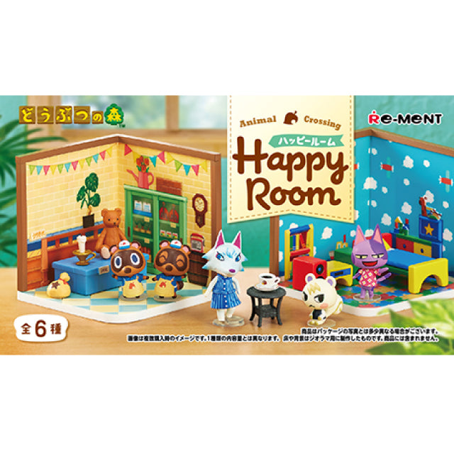 Re-ment Pokemon Animal Crossing Happy Room Collection