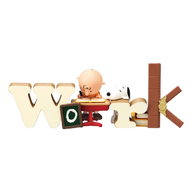 Re-ment Snoopy Collection Of Words 3