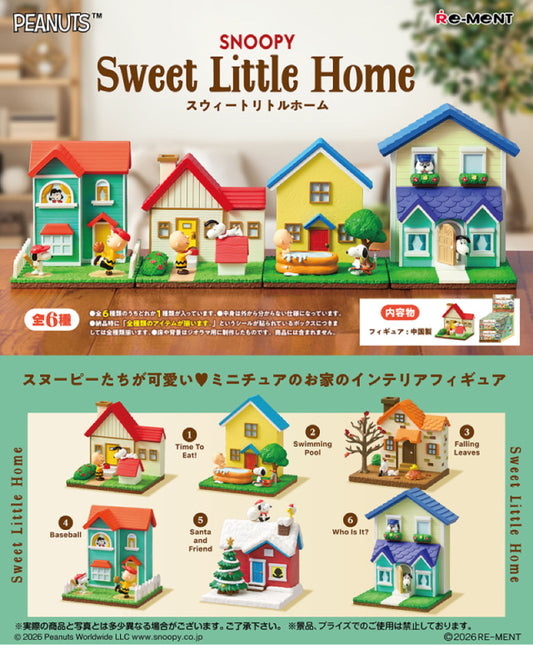 Re-ment Snoopy Sweet Little Home