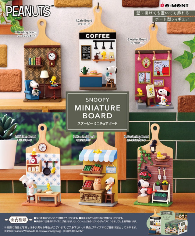 Re-ment Snoopy Miniature Board