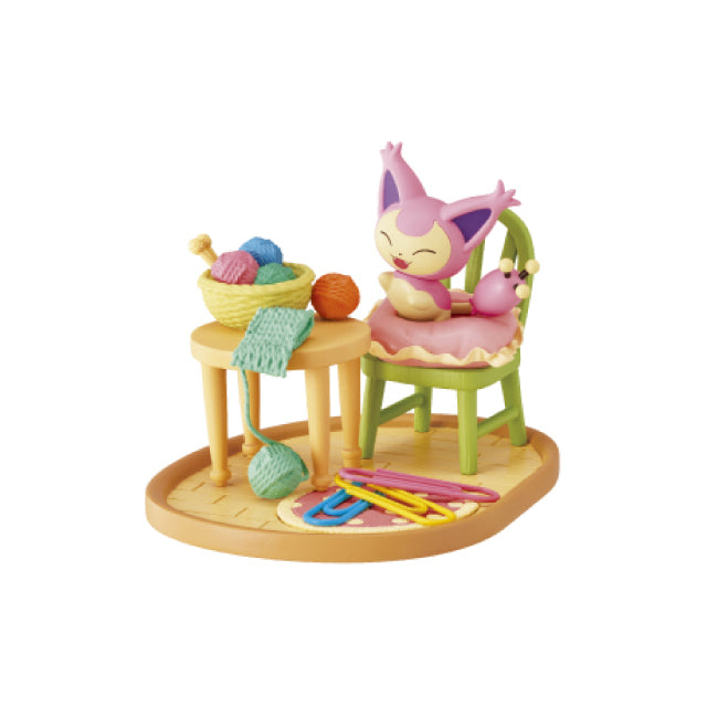 Re-ment Pokemon Desk Q - Relaxing Home