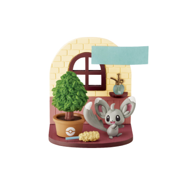 Re-ment Pokemon Desk Q - Relaxing Home