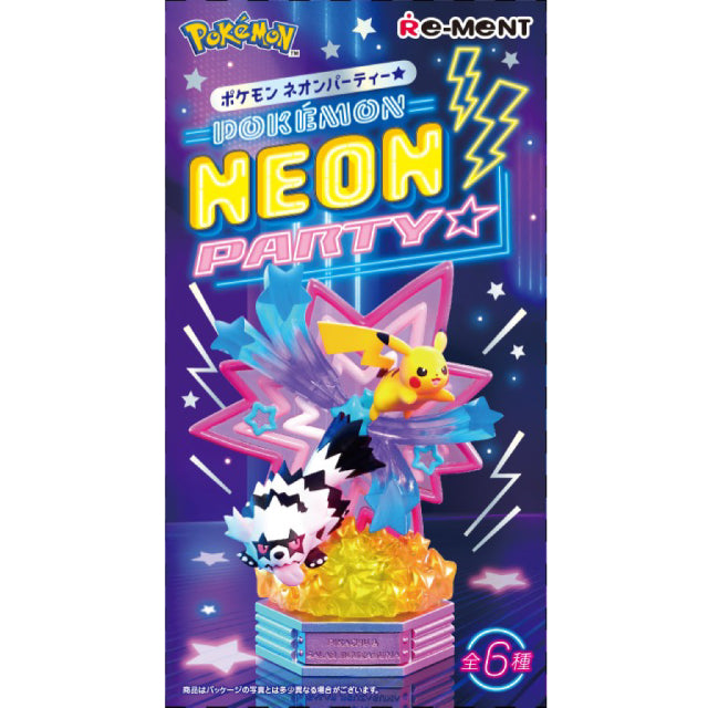 Re-ment Pokemon Neon Party Collection