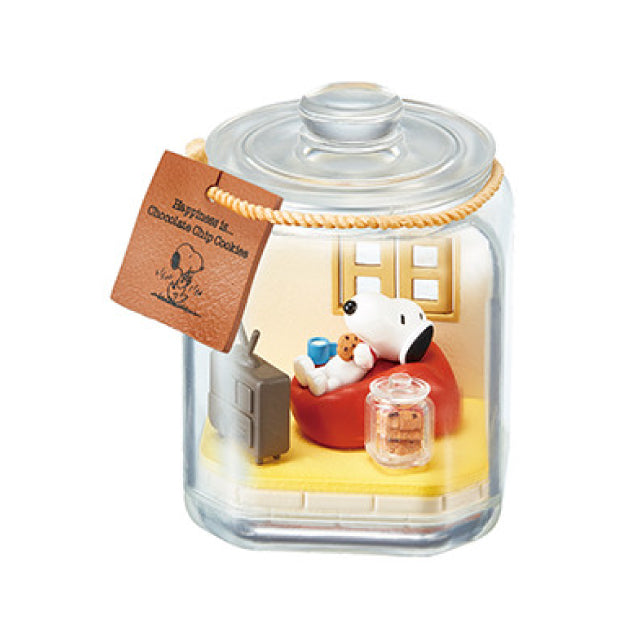 Re-Ment Snoopy & Friends Terrarium Happiness with Snoopy