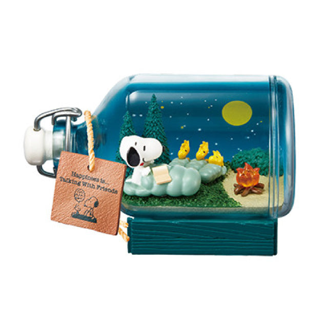 Re-Ment Snoopy & Friends Terrarium Happiness with Snoopy