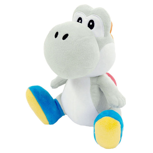 San-Ei Super Mario All Star Collection Yoshi Grey Plush