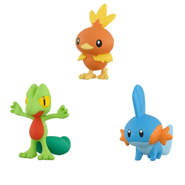 Takara Tomy Pokemon 30th Anniversary Moncolle Journey Hoenn Region Figure Set