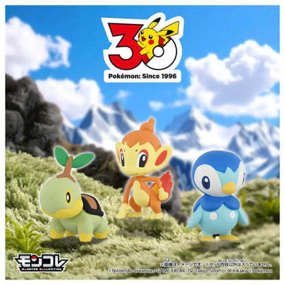 Takara Tomy Pokemon 30th Anniversary Moncolle Journey Sinnoh Region Figure Set