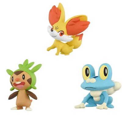 Takara Tomy Pokemon 30th Anniversary Moncolle Journey Kalos Region Figure Set