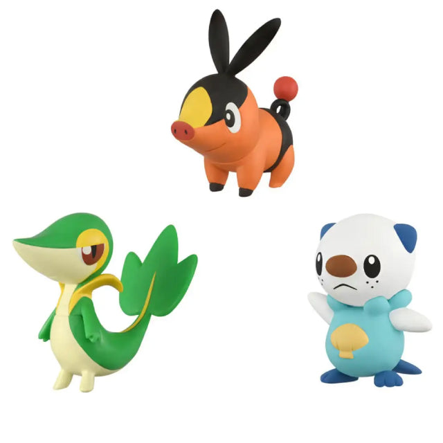Takara Tomy Pokemon 30th Anniversary Moncolle Journey Unova Region Figure Set