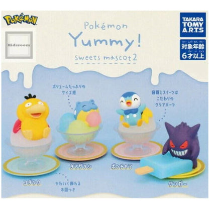 Takara Tomy Pokemon Yummy! Sweets Mascot 2 Collection Full Set